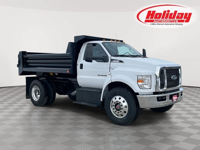 2026 Ford F-650 Base in White — front three-quarter view