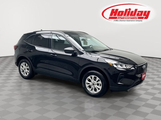2026 Ford Escape Active in Agate Black Metallic — front three-quarter view