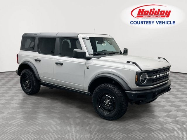 2026 Ford Bronco Big Bend in Avalanche Gray — front three-quarter view