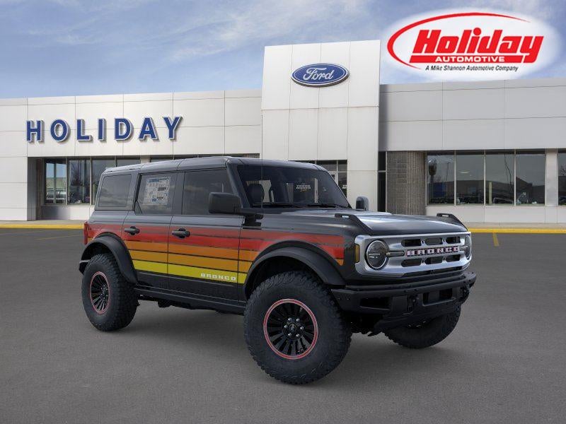 2026 Ford Bronco Big Bend in Shadow Black — front three-quarter view