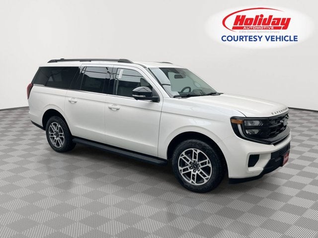 2026 Ford Expedition Max Active in Star White Metallic Tri-Coat — front three-quarter view