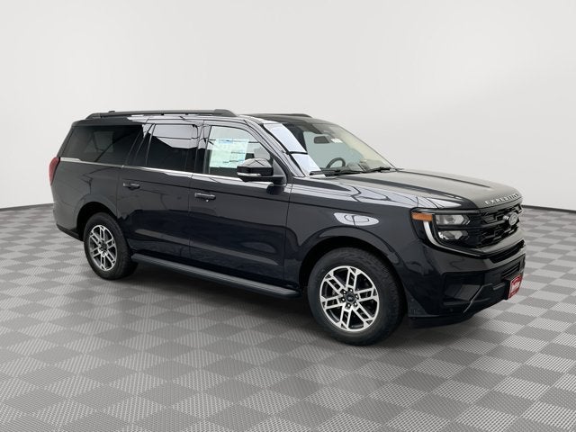 2025 Ford Expedition Max Active in Gray — front three-quarter view
