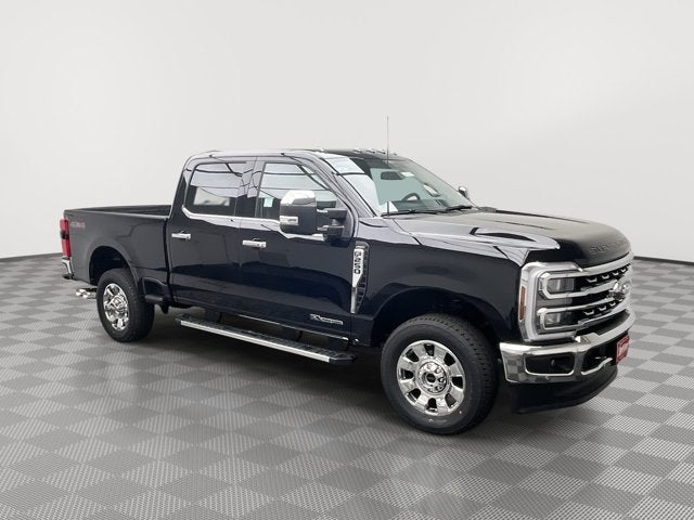 2026 Ford F-250 LARIAT in Black — front three-quarter view