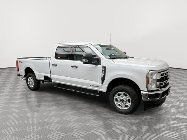 2026 Ford F-250 XLT in Oxford White — front three-quarter view