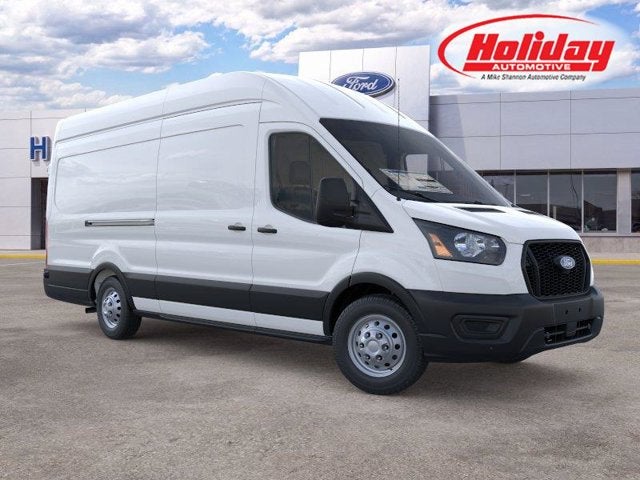 2026 Ford Transit-350 Base in White — front three-quarter view