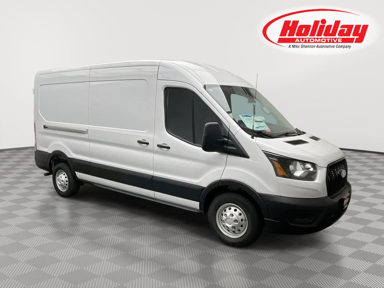 2026 Ford Transit-350 Base in Oxford White — front three-quarter view