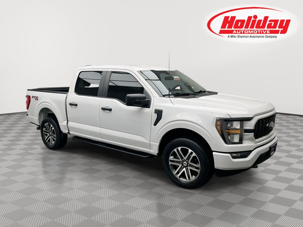 2023 Ford F-150 XL in Oxford White — front three-quarter view