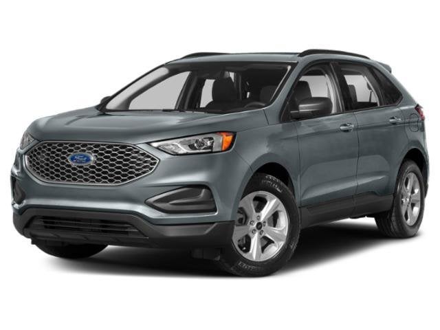 2024 Ford Edge SE in Carbonized Gray Metallic — front three-quarter view