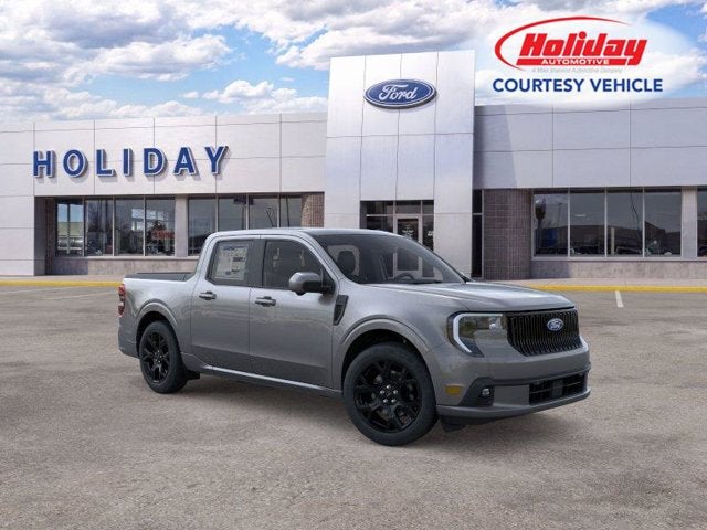 2026 Ford Maverick Lobo High in Carbonized Gray Metallic — front three-quarter view