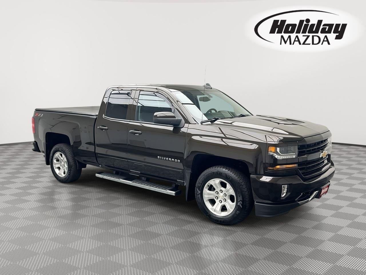 2018 Chevrolet Silverado 1500 LT in Havana Metallic — front three-quarter view