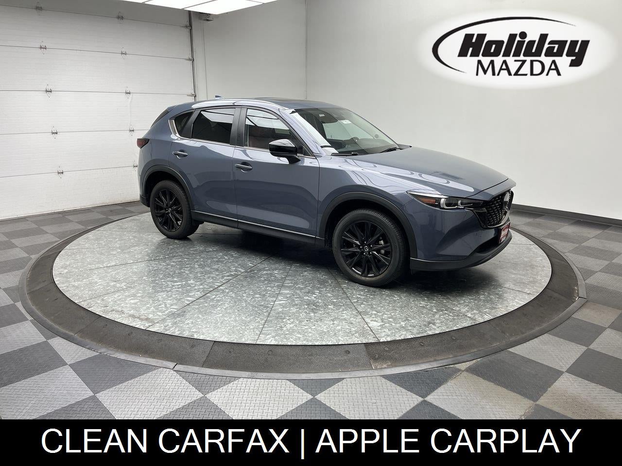 2024 Mazda Mazda CX-5 2.5 S Carbon Edition in Polymetal Gray Metallic — front three-quarter view