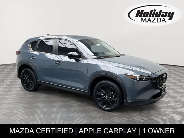 2024 Mazda Mazda CX-5 2.5 S Carbon Edition in Polymetal Gray Metallic — front three-quarter view