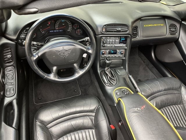 2000 Chevrolet Corvette — interior view