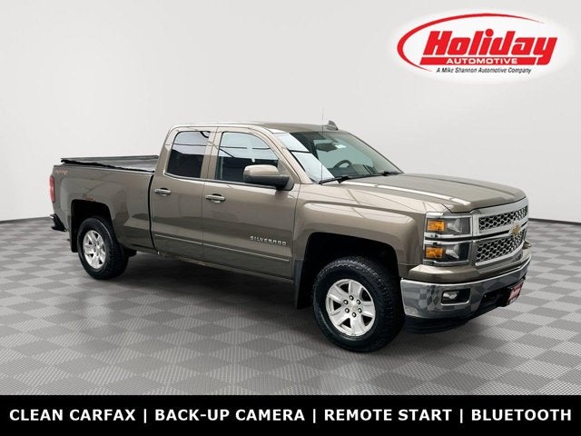 2015 Chevrolet Silverado 1500 LT in Brownstone Metallic — front three-quarter view