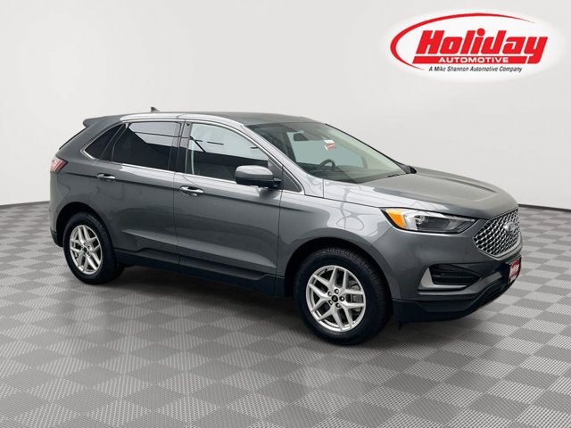 2023 Ford Edge SEL in Carbonized Gray Metallic — front three-quarter view