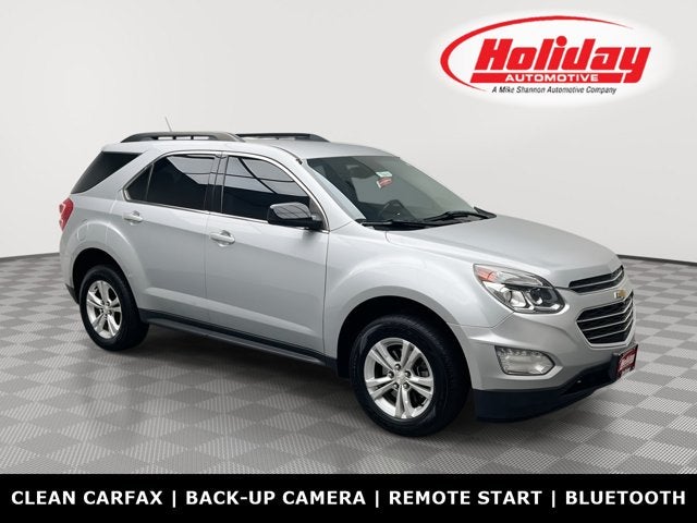 2016 Chevrolet Equinox LT in Silver Ice Metallic — front three-quarter view