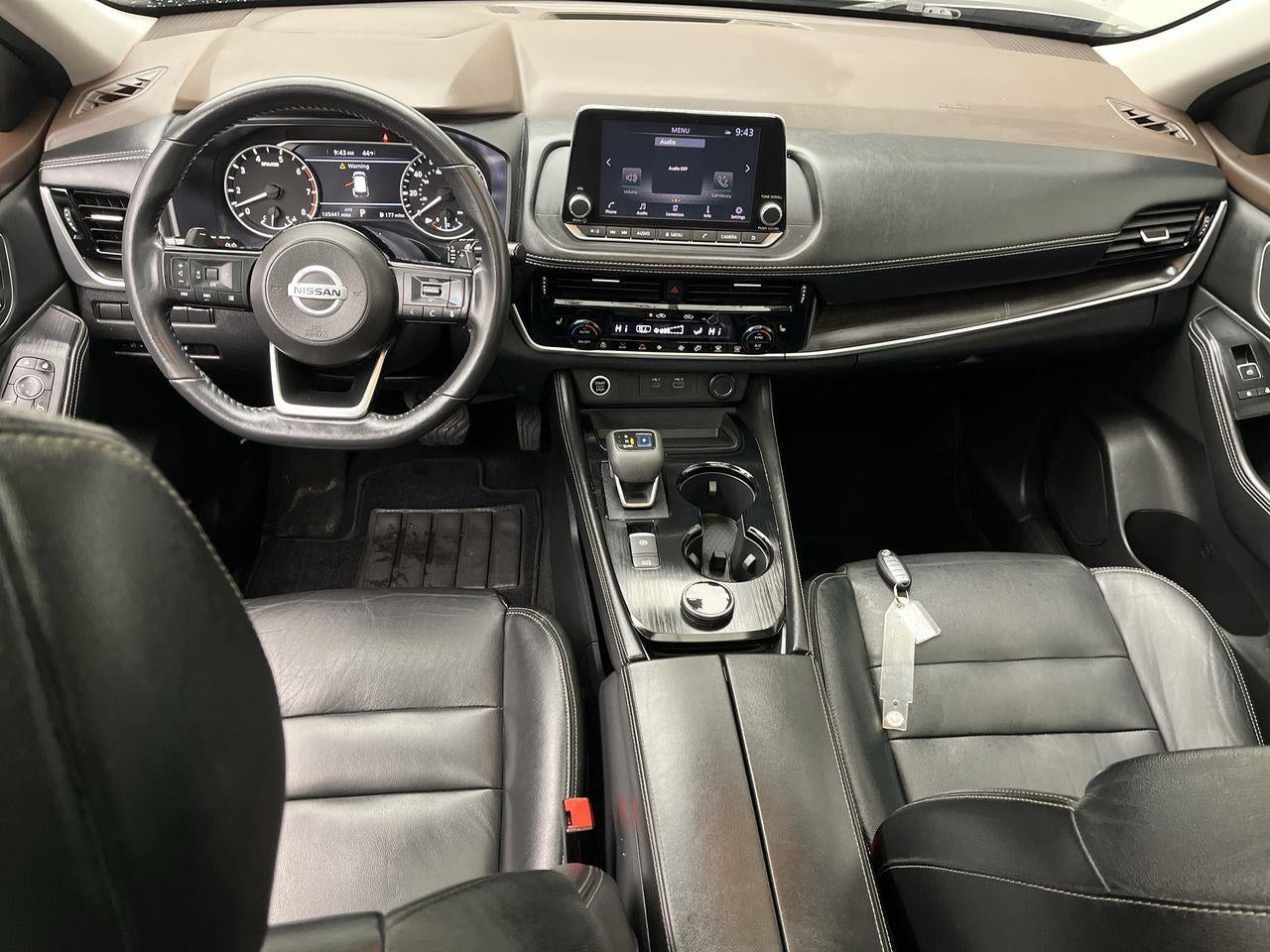 2021 Nissan Rogue — interior view